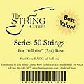 The String Centre Series 50 Double Bass String Set 3/4 Size set1/4 Size set