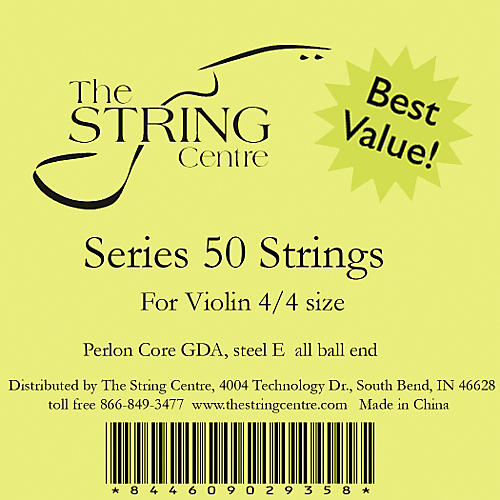 The String Centre Series 50 Violin string set 3/4 Size