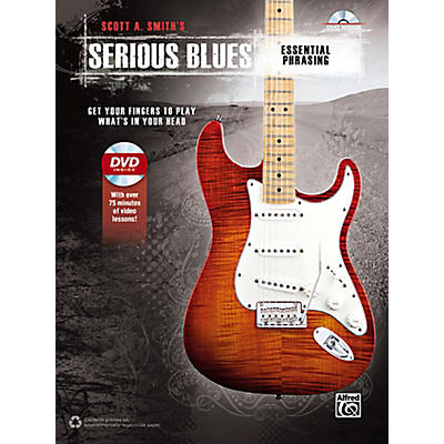 Alfred Serious Blues Essential Phrasing Book & DVD