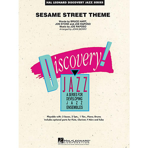 Hal Leonard Sesame Street Theme - Discovery Jazz Series Level 1.5