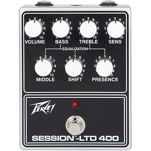 Peavey Session-LTD 400 Preamp Pedal Black and White