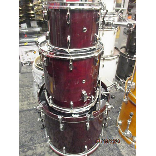 Pearl Session Prestige Session Select Drum Kit Wine Red