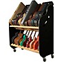 A&S Crafted Products Session-Pro Double-Stack Mobile Guitar and Case Storage Rack