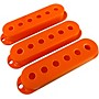 AxLabs Set Of Single Coil Pickup Covers In Modern Spacing (52/50/48) Orange
