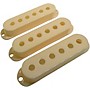 AxLabs Set Of Single Coil Pickup Covers In Modern Spacing (52/50/48) Parchment