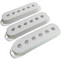 AxLabs Set Of Single Coil Pickup Covers In Modern Spacing (52/50/48) White