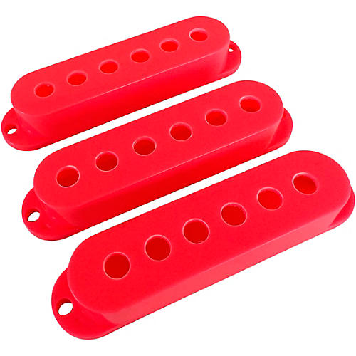 AxLabs Set Of Single Coil Pickup Covers In Vintage Spacing (52mm) Hot Pink