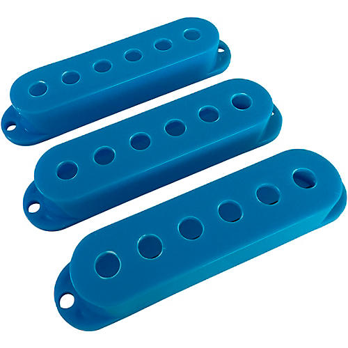 AxLabs Set Of Single Coil Pickup Covers In Vintage Spacing (52mm) Light Blue