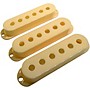 AxLabs Set Of Single Coil Pickup Covers In Vintage Spacing (52mm) Parchment