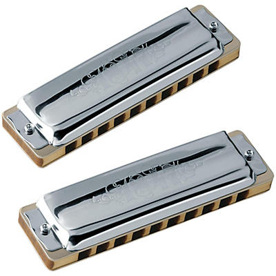 SEYDEL Set of  7 - Blues 1847 CLASSIC Harmonicas and Softcase
