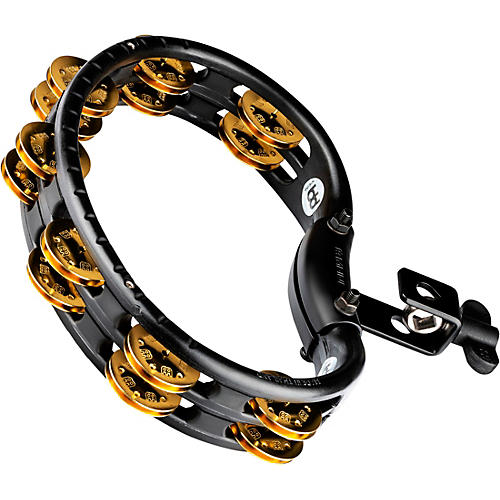 MEINL Setup Tambourine with Brass Jingles Black