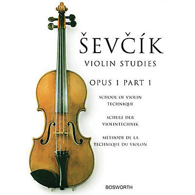 BOSWORTH Sevcik Violin Studies - Opus 1, Part 1 Music Sales America Series Softcover Written by Otakar Sevcik