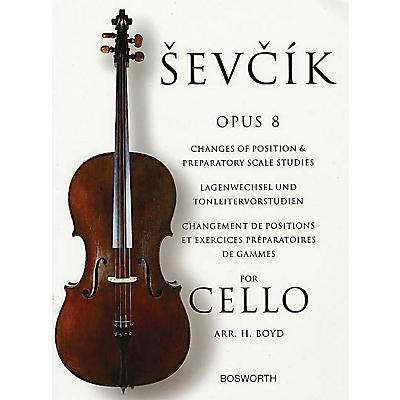 BOSWORTH Sevcik for Cello - Opus 8 Music Sales America Series Written by Otakar Sevcik