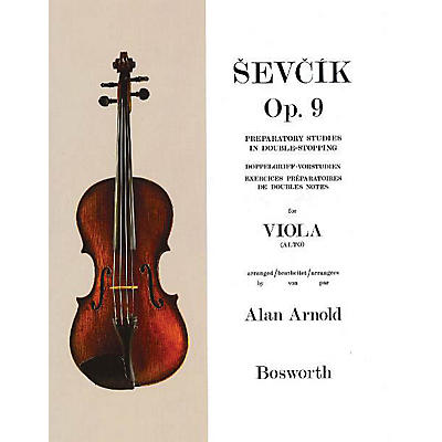 BOSWORTH Sevcik for Viola - Opus 9 Music Sales America Series Softcover Written by Otakar Sevcik