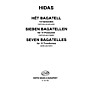 Editio Musica Budapest Seven Bagatelles for 12 Trombones EMB Series by Frigyes Hidas