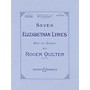 Boosey and Hawkes Seven Elizabethan Lyrics, Op. 12 (Voice and Piano) Boosey & Hawkes Voice Series  by Roger Quilter