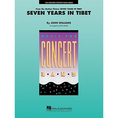 Hal Leonard Seven Years in Tibet Concert Band Level 4-5 Arranged by John Moss