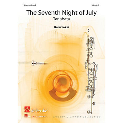 Hal Leonard Seventh Night Of July, The Score Only Concert Band