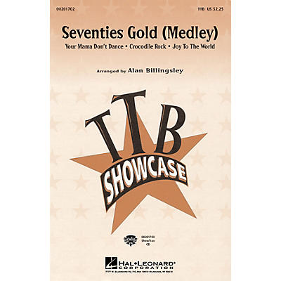 Hal Leonard Seventies Gold (Medley) ShowTrax CD Arranged by Alan Billingsley