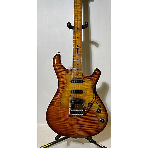 Knaggs Severn Tier 1 Solid Body Electric Guitar AMBER FLAME TOP