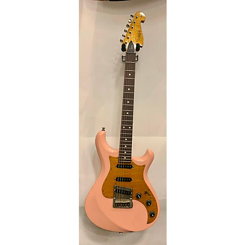 Knaggs Severn Trem SSS Solid Body Electric Guitar Shell Pink