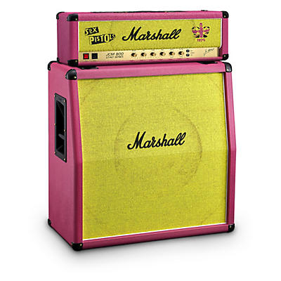 Marshall Sex Pistols 50th Anniversary Half Stack With JCM800 2203 100W Tube Amp Head and 1960A 4x12" Cabinet -