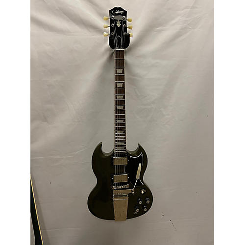 Epiphone Sg Inspired Maestro Tailpiece Solid Body Electric Guitar olive drab
