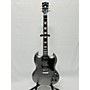 Used Gibson Sg Standard 61 Solid Body Electric Guitar Silver Sparkle
