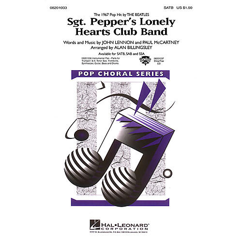 Hal Leonard Sgt. Pepper's Lonely Hearts Club Band Combo Parts by The Beatles Arranged by Alan Billingsley