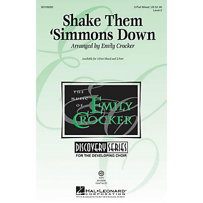 Hal Leonard Shake Them 'Simmons Down (Discovery Level 2) 2-Part Arranged by Emily Crocker