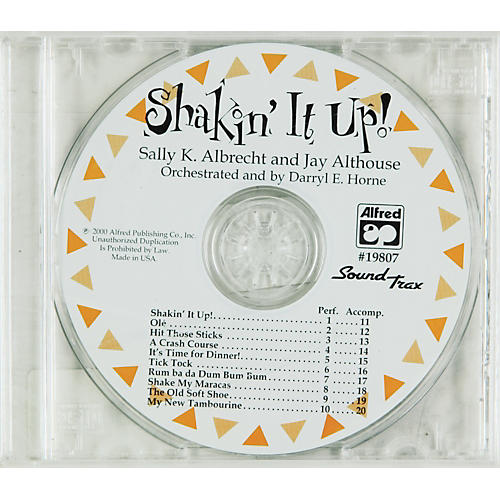 Shakin' It Up!   SoundTrax CD