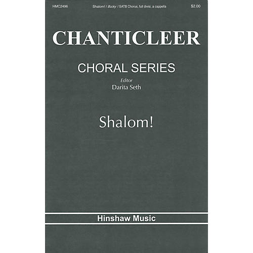 Hinshaw Music Shalom SATB DV A Cappella composed by Elio Bucky