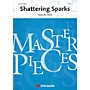 Scherzando Shattering Sparks Full Score Concert Band Level 5 Composed by Tom de Haes