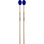 Innovative Percussion She-e Wu Series Birch Handle Marimba Mallets Medium Electric Blue Yarn