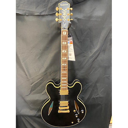 Epiphone Sheraton Hollow Body Electric Guitar Black