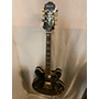 Used Epiphone Sheraton II Hollow Body Electric Guitar BLACK W/ WHITE TRIM
