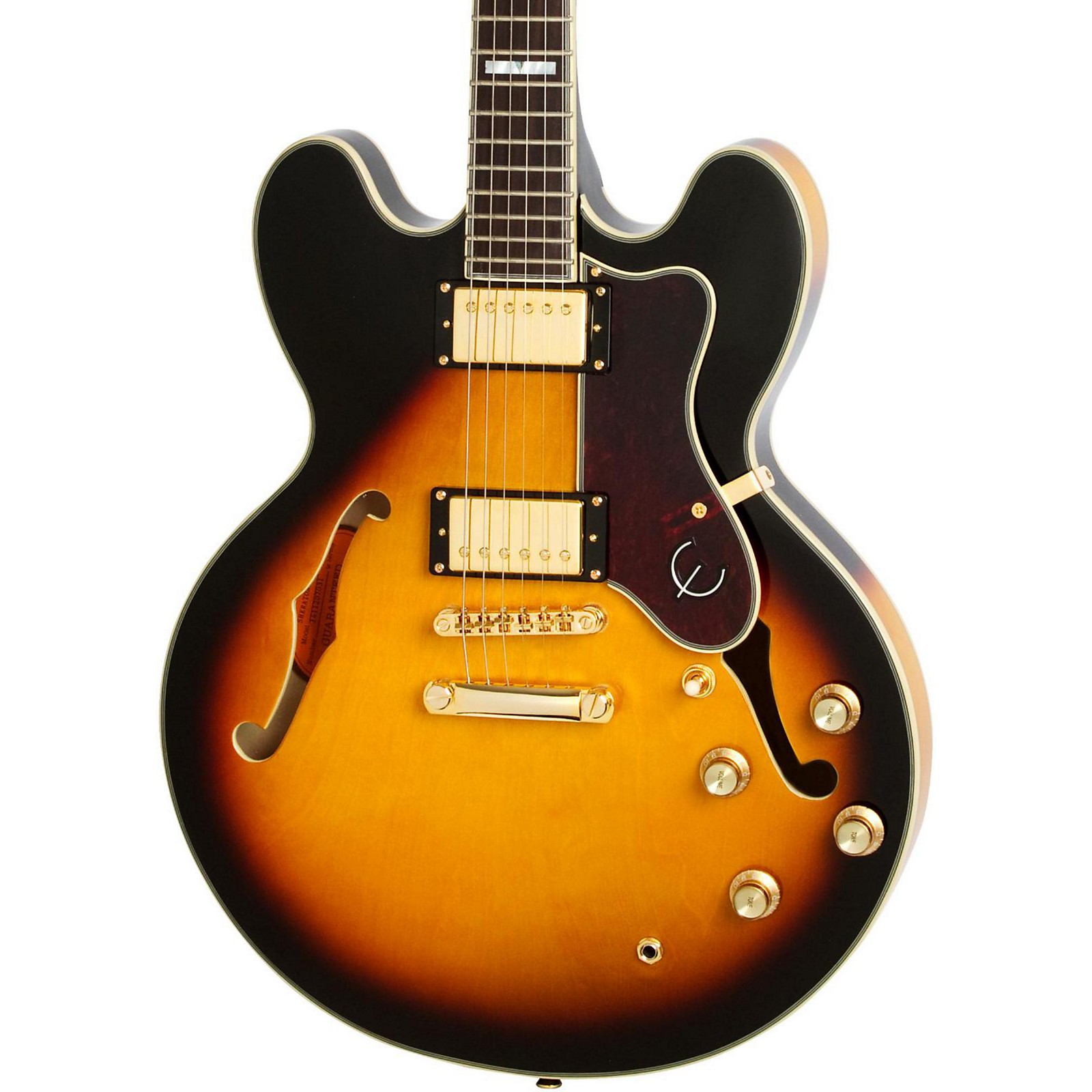 Epiphone SheratonII PRO Electric Guitar Vintage Sunburst Musician's Friend Epiphone SheratonII PRO Electric Guitar Vintage Sunburst Musician's Friend