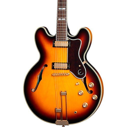 Epiphone Sheraton Semi-Hollow Electric Guitar Condition 2 - Blemished Vintage Sunburst 197881169374