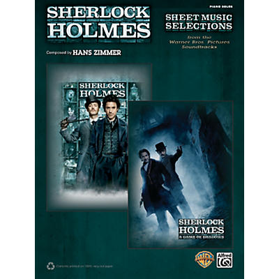 Alfred Sherlock Holmes Sheet Music Selections Advanced Piano Solos Book