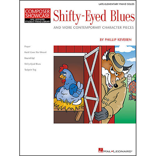 Hal Leonard Shifty-Eyed Blues Late Elementary Piano Solos Composer Showcase Hal Leonard Student Piano Library by Phillip Keveren
