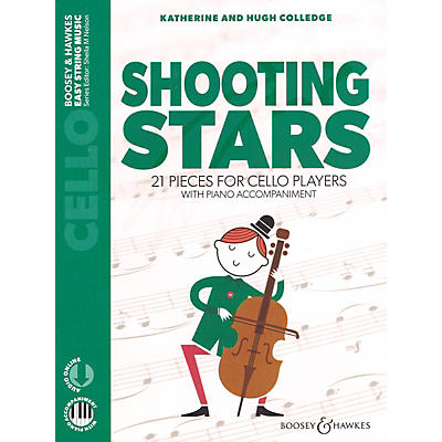 Boosey and Hawkes Shooting Stars 21 Pieces for Cello Players Cello with Piano Accompaniment Book/Audio Online