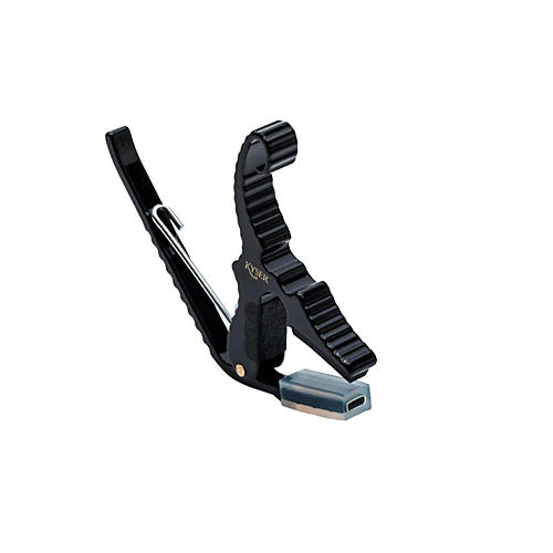 Kyser Short Cut 3-String Acoustic Guitar Capo Black