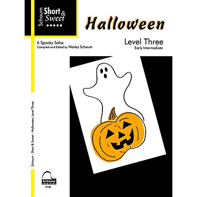 SCHAUM Short & Sweet Halloween, Level Three Early Intermediate