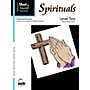 SCHAUM Short & Sweet: Spirituals (Level 2 Upper Elem Level) Educational Piano Book