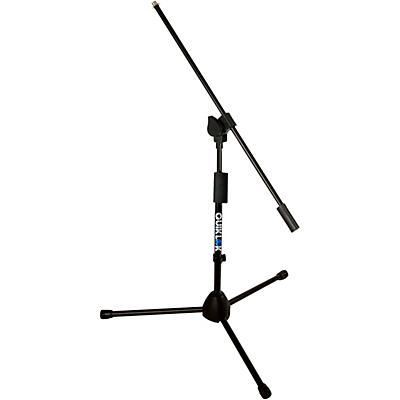 Quik-Lok Short Tripod Mic Stand With Fixed Boom
