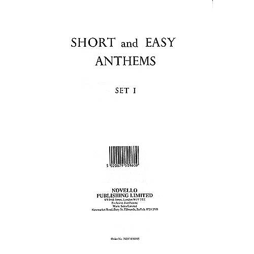 Novello Short and Easy Anthems - Set 1 SATB