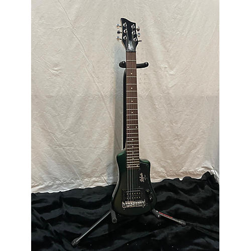 Hofner Shorty Electric Guitar Emerald Green