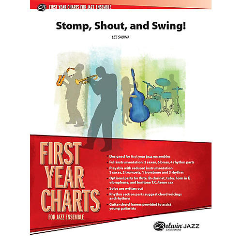 Alfred Shout, Stomp, and Swing! Jazz Band Grade 1 Set