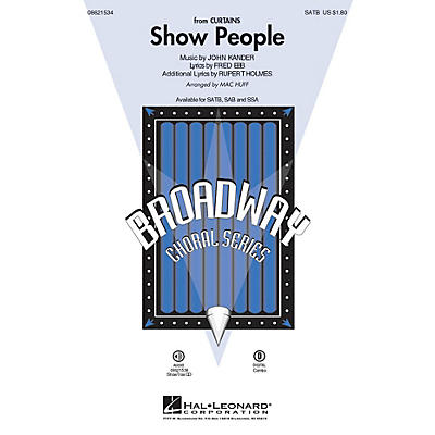 Hal Leonard Show People (from Curtains) SAB Arranged by Mac Huff