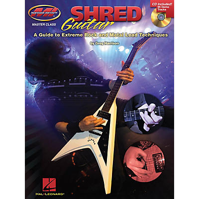 Musicians Institute Shred Guitar Musicians Institute Press Series Softcover with CD Written by Greg Harrison